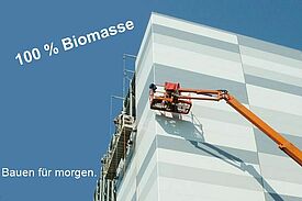 Paneele, Nachhaltigkeit mit Biomasse, ressourcenschonendes Bauen, weniger CO2