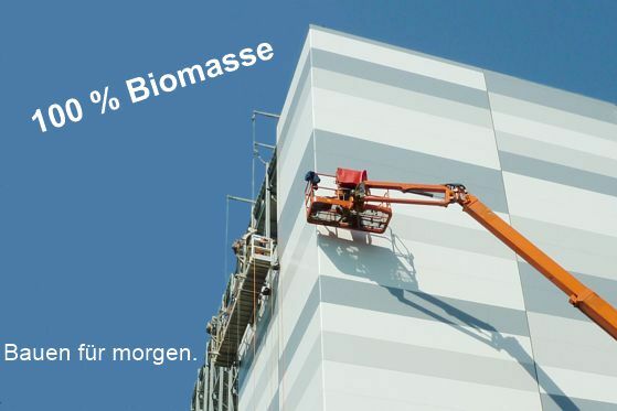 Paneele, Nachhaltigkeit mit Biomasse, ressourcenschonendes Bauen, weniger CO2